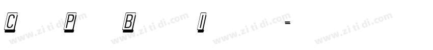CardPro BlackItalic字体转换